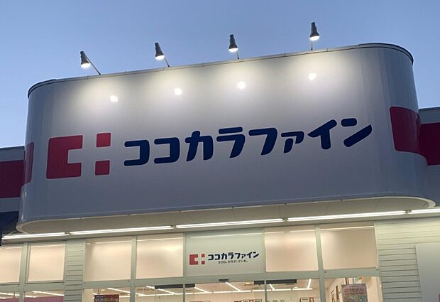 ココカラファイン 東花園店（約110m）