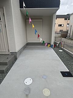 現地駐車場
