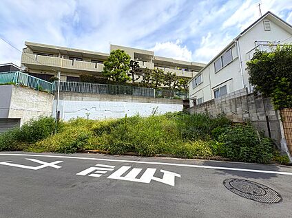 【前面道路を含む現地写真】