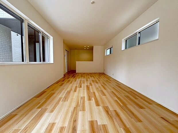 広々17.9帖のLDK!縦にのび家具の配置も考えやすい