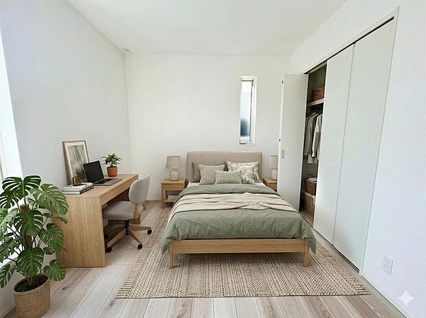 ※こちらの写真は現況の室内写真にCGを使用して家具等を合成加工したものであり、実際の室内状況とは異なります。なお当物件は家具付き物件ではありません。