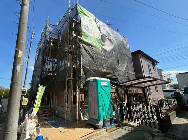 【現地写真】未完成の為お近くの同仕様完成物件ご案内いたします!(2026年3月撮影)
