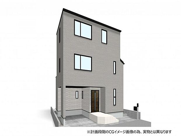 永大グループ施工住宅◆スタイリッシュな外観デザインが魅力的な新築戸建てが誕生！スーパーまで徒歩2分という圧倒的な利便性が忙しい毎日のゆとりを生み出します！