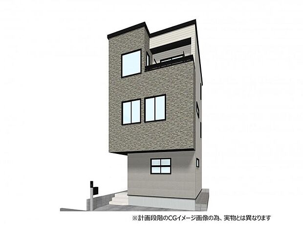 永大グループ施工住宅◆スタイリッシュな外観デザインが魅力的な新築戸建てが誕生！日当たり良好な南道路！イオンモール至近で毎日のお買い物や休日のお出かけも充実！