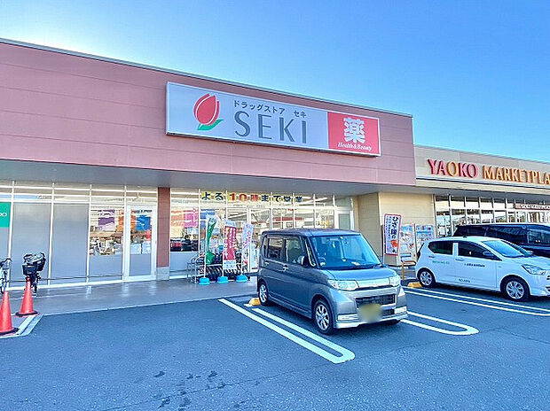 ドラッグストアセキ草加原町店(約280m)