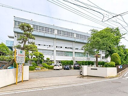 寺尾中学校 350m(徒歩5分)