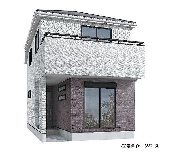 ２号棟　完成イメージパース