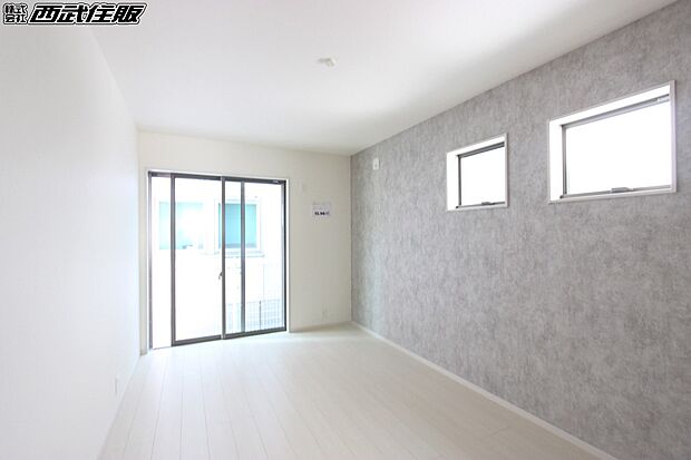 【洋室】アクセントクロスがお洒落な洋室です。同仕様写真