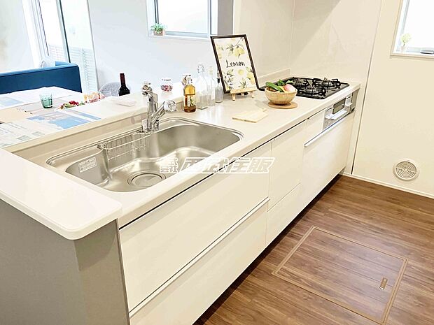 【非公開】【システムキッチン】オールスライド式のお洒落なキッチン!同仕様写真