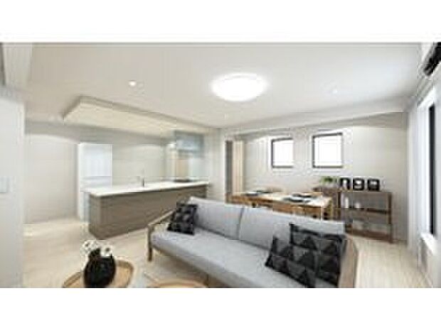 【【キッチン・ダイニング】】対面式キッチンなのでご家族とコミュニケーションを図りながらお料理が可能です!