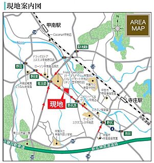 現地案内図