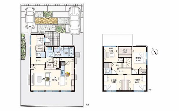 【3LDK】26号地分譲住宅間取り図