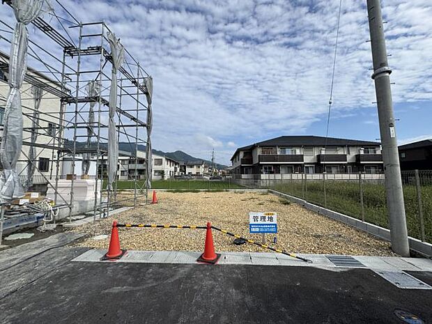 【<4号地>】<4号地>4号地の入口付近(南側)から撮影。撮影:2026年9月撮影