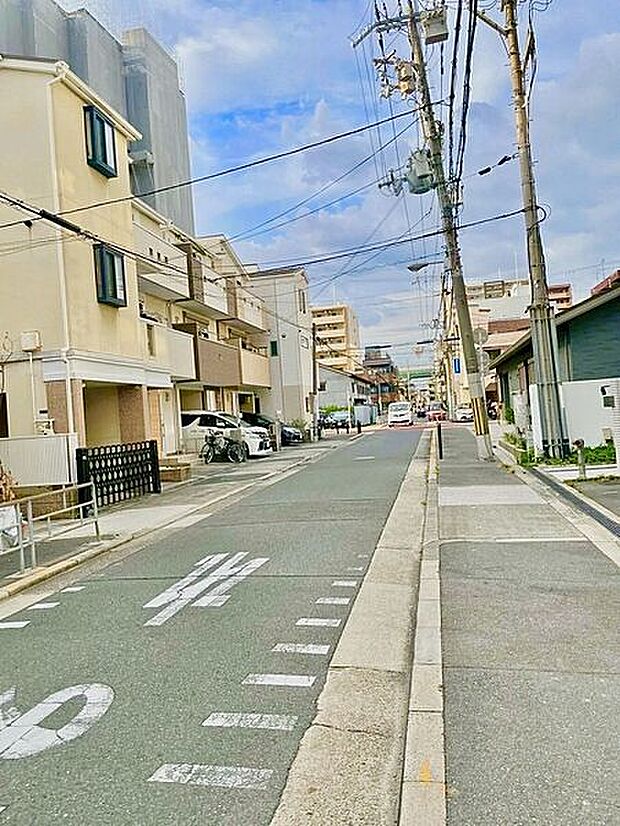 前面道路