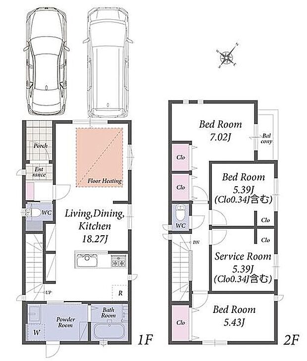 名鉄瀬戸線「旭前」駅まで1440m