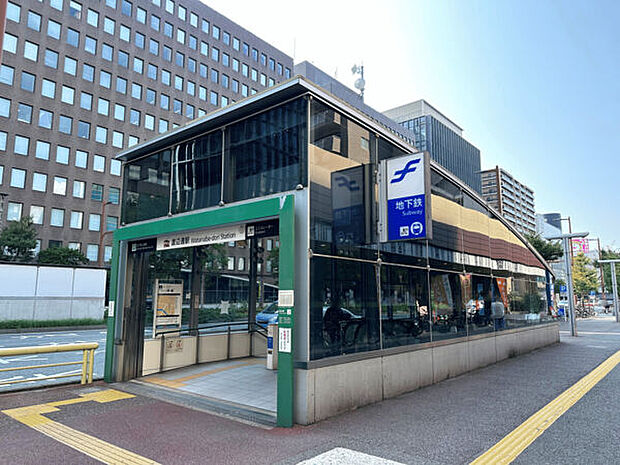 福岡市地下鉄七隈線「渡辺通」駅まで1120m