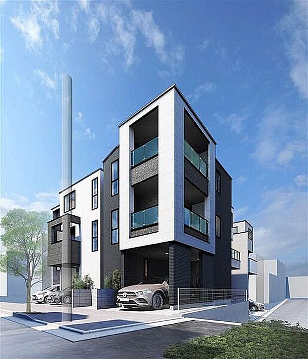 完成予想図（外観）