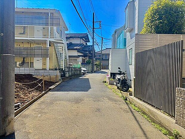 前面道路