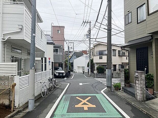 前面道路
