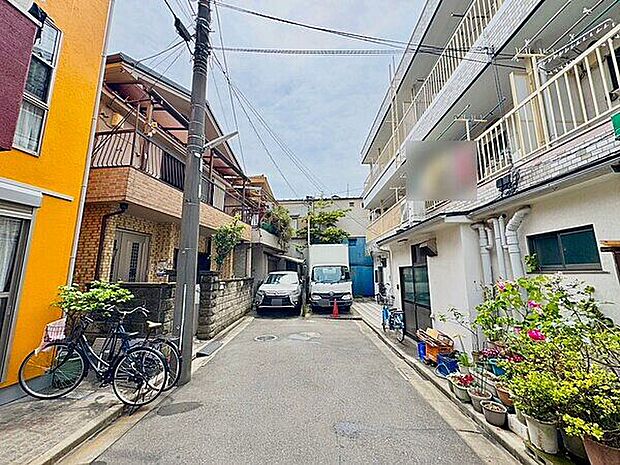 前面道路