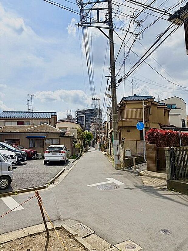 前面道路