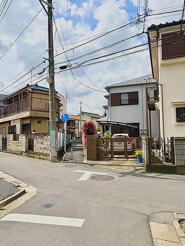 前面道路