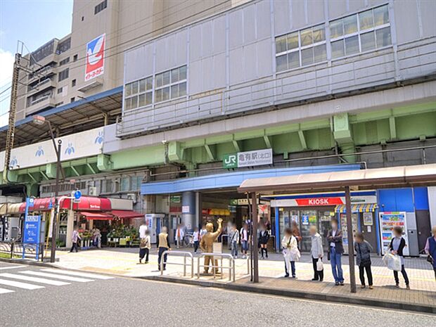 JR「亀有」駅まで1200m