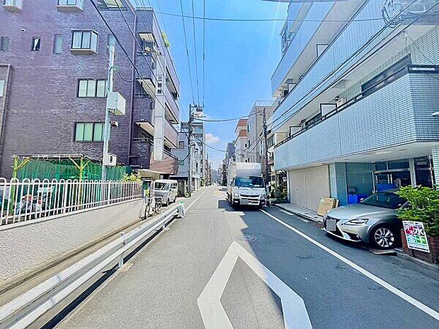 前面道路