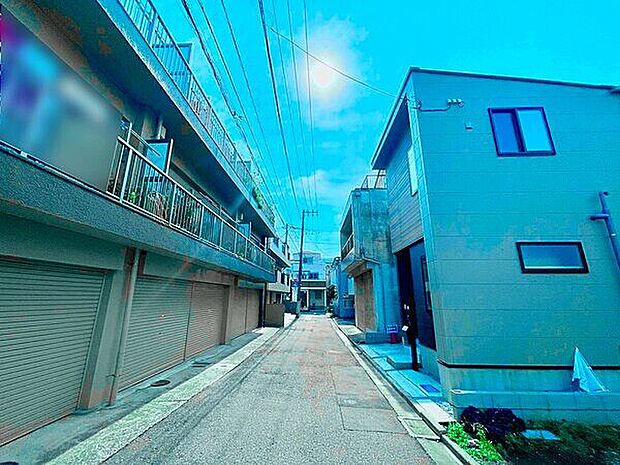 前面道路