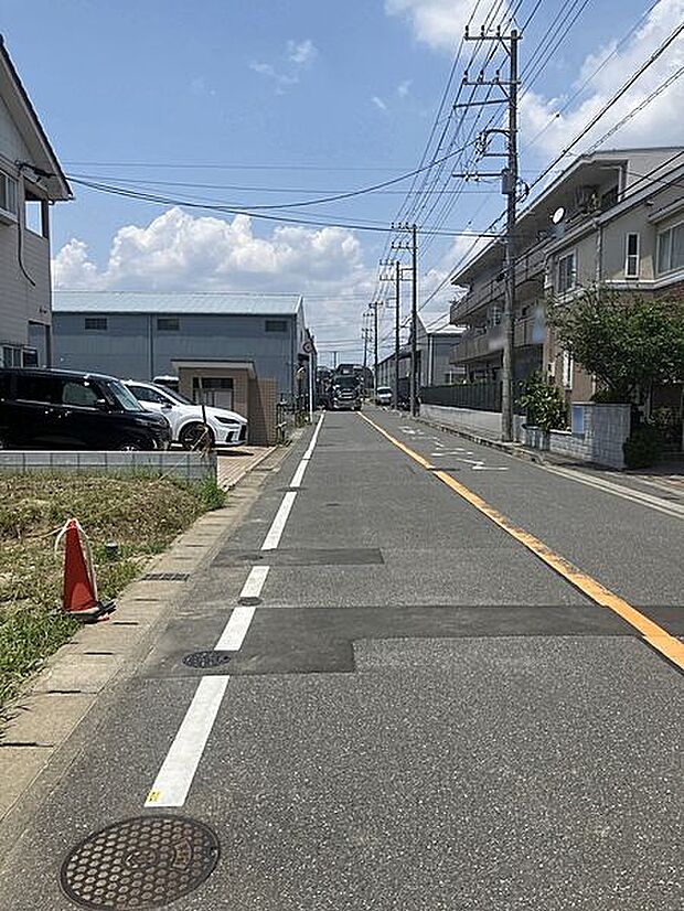 前面道路