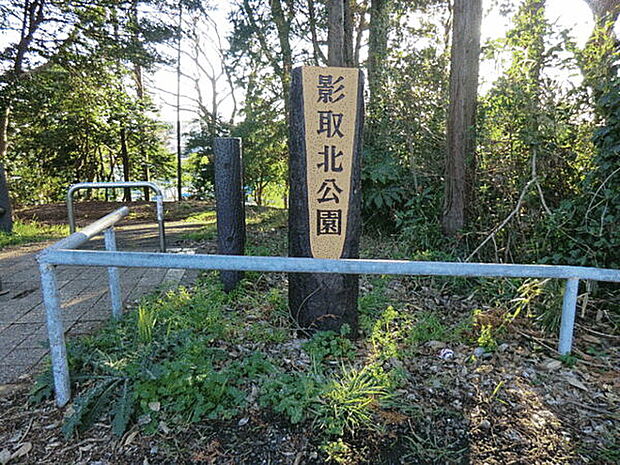 影取北公園まで564m