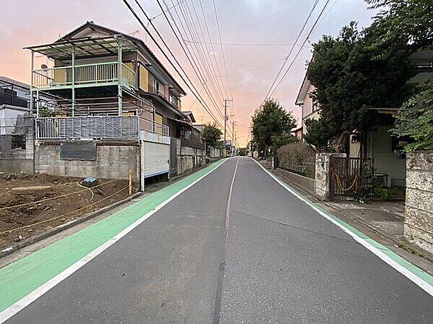 前面道路
