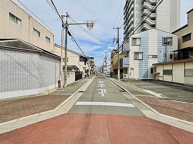 前面道路