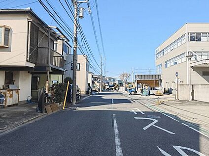 前面道路
