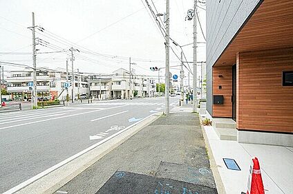 前面道路