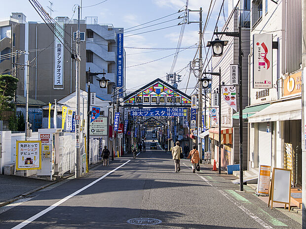 六角橋商店街（約1,151m）