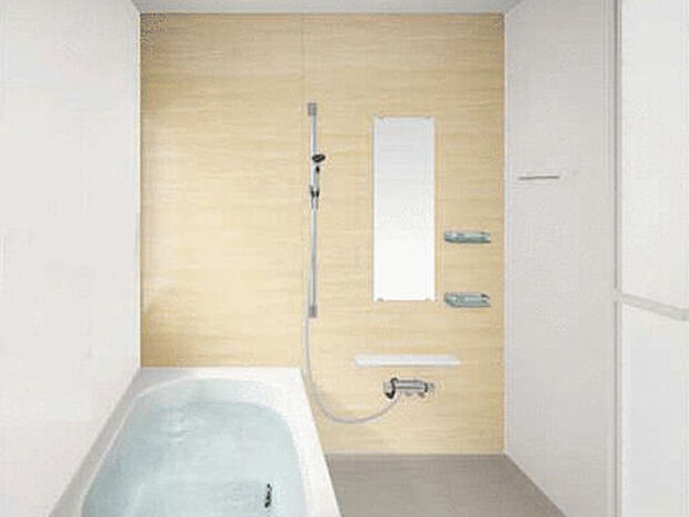 【暖房乾燥機付き換気扇】乾燥・換気・暖房・冷房ができる多機能機器。洗濯物を浴室内に干して乾かすことができます。カビやダニを防ぎ、室内の空気を清潔に保ちます。