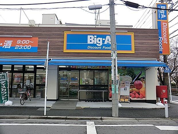 ビッグ・エー相模原鵜野森店(約1,130m)