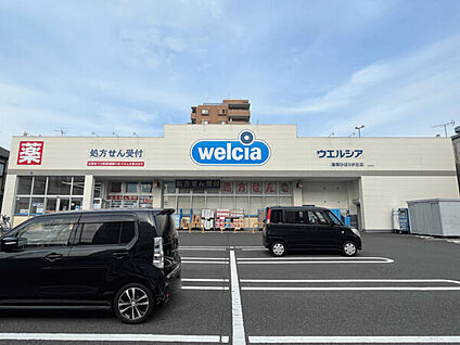 ウエルシア座間ひばりが丘店 1454m