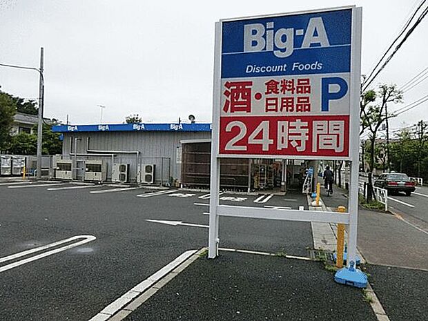 ビッグ・エー小平鈴木店（約1,218m）