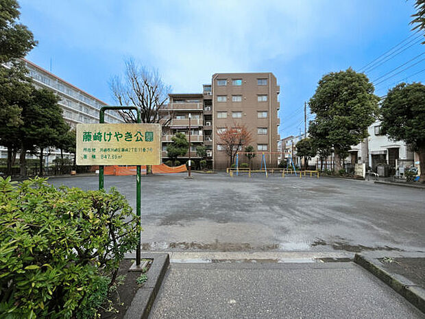 藤崎けやき公園（約821m）