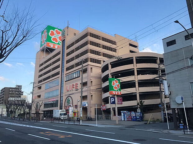 ライフ今里店(約706m)