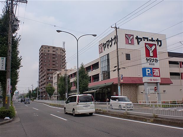 ヤマナカ安田店(約523m)