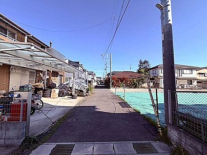 前面道路