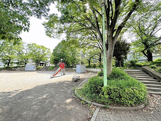 東中尾公園（約474m）