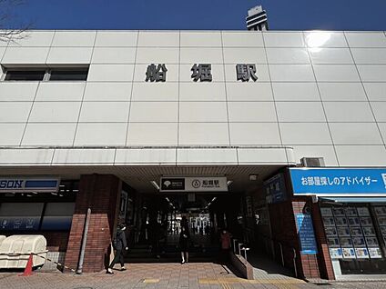都営地下鉄新宿線「船堀」駅 1360m