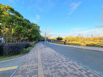 長居公園 989m