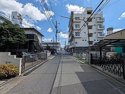 前面道路