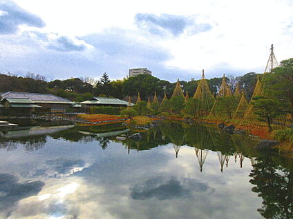 白鳥庭園 1317m