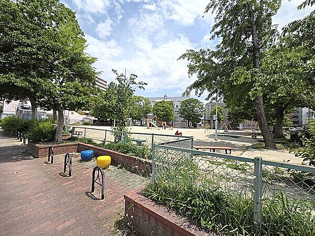 中道公園（約572m）